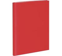 Exacompta - 207771E - Agenda de bureau SAD 20S Vérone - Format 15 x 21 cm - Semainier 16 mois - Septembre 2025 à décembre 2026 - Coloris Rouge