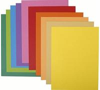 Exacompta 210001e Paquet 100 Chemises Bahia 220 En Papier 220g/M ² Coloris Assorties