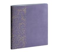 Exacompta 2110197E Agenda de bureau Easytime 21S spiralé Amélie 15 x 21 cm Semainier Janvier à décembre 2026 - Violet