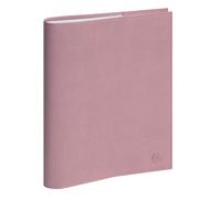 Exacompta 2117128E - Agenda de bureau Easytime 21S spiralé Ondine 15 x 21 cm Semainier Janvier à décembre 2026 - Rose