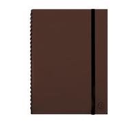 Exacompta - 218786E - Le carnet de projet professionnel Exa-Pbook Volga - 15 x 21 cm - Coloris marron