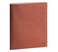 Exacompta 2201369E - Agenda semainier de bureau SAS 22 Non Stop Canvas 18,5 x 22,5 cm - Août 2026 à août 2027 - Terracotta