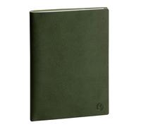 Exacompta 2201473E - Agenda semainier de bureau SAD 22S Kaa 18,5 x 22,5 cm - Septembre 2026 à décembre 2027-16 mois - Kaki