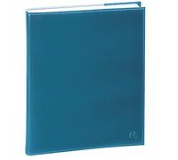 Exacompta - 224622E - Agenda de bureau La Journée Planifiée 22 Volga broché - 18 x 22,5 cm - Janvier à décembre 2026 - Coloris bleu canard