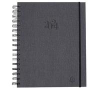 Exacompta - 22612E - Agenda de bureau Journée planifiée 22S spiralé Carte Napura - 18,5 x 22,5 cm - Janvier à décembre 2025 - Coloris aléatoire