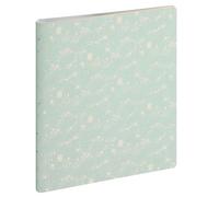 Exacompta 2262733E Agenda de bureau SAD 22S Méline 18.5 x 22.5 cm Semainier Septembre 2025 à Décembre 2026-16 mois - Vert d'eau