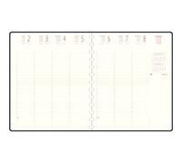 Exacompta - 22822E - Recharge agenda de bureau Eurotime 22S spiralé - 22,5 x 18,5 cm - Semainier janvier à décembre 2026