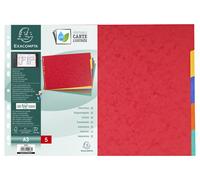 EXACOMPTA 2905E EXACOMPTA Karton-Register, blanko, DIN A3 quer, 5-teilig
