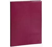 Exacompta - 297628E - Agenda semainier de bureau Consultations Volga - 21 x 29,7 cm - janvier à décembre 2026 - Coloris framboise