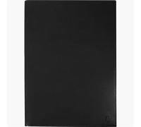 Exacompta 297771E Agenda Semainier Bureau SAD 29 Vérone - Dimension 21 x 29,7 cm - Couverture Amovible Grain Cuir Lisse - Septembre 2025 à Décembre 2026 - Coloris Noir