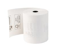 Exacompta - Réf. 43818E - Carton de 30 bobines pour tickets de caisse - largeur 80 mm x diamètre 72 mm - 1 pli thermique 48g/m² sans Phénol - Métrage (+ ou - 2m) : 76 m - Blanc