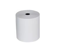 Exacompta 30x Bobine tickets de caisse 80x72mm 76m 1 pli 48g/m2 Blanc 40808E