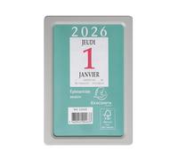 Exacompta 32102E - Bloc éphéméride neutre sans support - 6,5 x 9,7 cm - 2026