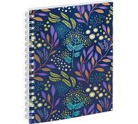Exacompta - 337012E - Hebdo Planner spiralé Mini Labo - 21 cm x 15 cm - Coloris Bleu