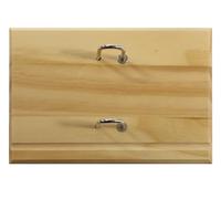 Exacompta 35280E - Socle pour Bloc-pratic - 8,2 x 12 cm - En chêne