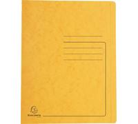 Exacompta 39999E Classeur à levier - A4, 350 feuilles, carton Colorspan, 355 g/qm, jaune