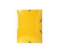 Exacompta 425 g iderama 3 chemises à rabat - Jaune