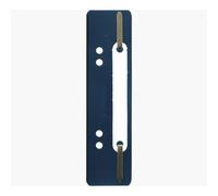 Exacompta Fixe-dossiers à lamelle Réf. 426007B Paquet 250 Double perforation 60/80 mm Bleu foncé