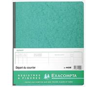 Exacompta 4420E Piqure 32/27 Départ du Courrier 80 Pages