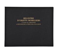 Exacompta 4441E Registre 24/32 Objet Mobilier Spécial Garagistes 100 Pages