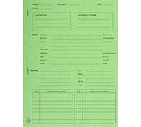 Exacompta 445103e pack de 25 chemise artonnée sans rabat pour avocats 25 x 32 cm tilleul G