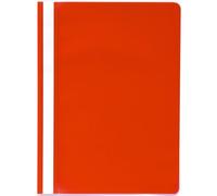 Exacompta 449203B Dossier de présentation A4 Rouge avec bande d'étiquetage Polypropylène