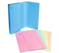 Exacompta Porte-documents Nature Future 300 feuilles A4 en carte 220 g/m - Couleurs assorties - Lot de 10