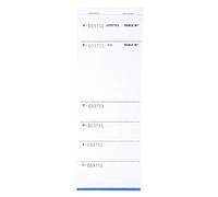 Exacompta - Réf. 96208E - Paquet de 5 blocs Brasserie, Restaurant, Pizzeria - Carnet pour la prise de commande - 50 feuillets autocopiants en 3 exemplaires numérotés - Format 9,6 x 26 cm