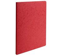 Exacompta - Réf. 11509H - Paquet de 50 chemises en carte lustrée 400 g/m² - extension du dos de 15 à 35 mm - chemises certifiées FSC® - dimensions 24 x 32 cm pour documents format A4 - couleur rouge