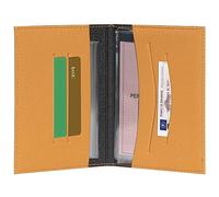 Exacompta - 5105228E - Pochette mixte voiture Denim - 4 fentes - 2 étuis transparents - 14 x 10 cm - Coloris moutarde