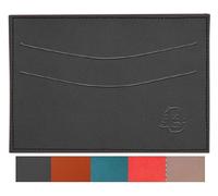 Exacompta 510543E - Porte-Cartes Horizontal avec Poches centrales Odyssée - 10,3x7,5 cm - Couleur aléatoire