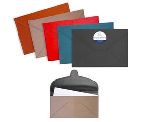 Exacompta 510546E - Pochette enveloppe Odyssée - 15,5x10,5 cm - Couleur aléatoire