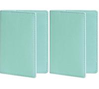 Exacompta 510573E - Porte-Cartes RFID Anti-piratage Joy - 7x10 cm - Menthe (Lot de 2)