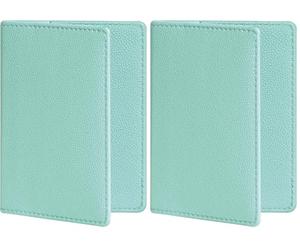 Exacompta 510573E - Porte-Cartes RFID Anti-piratage Joy - 7x10 cm - Menthe (Lot de 2)