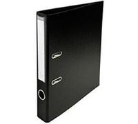 Exacompta 53541E Lot de 10 Classeurs à levier en PVC Dos de 50 mm Noir G