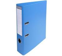 Exacompta Carton de 10 Classeurs à levier Prem'Touch PVC A4 - Dos 70 mm - Mécanique 75 mm - Bleu