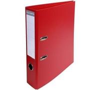 Exacompta Classeur à levier A4 Prem'Touch - Carton robuste 28/10e - Dos 7 cm - Rouge