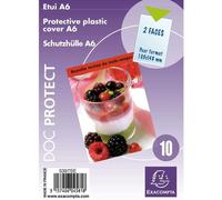 EXACOMPTA 5397SE EXACOMPTA Schutzhülle Doc Protect, DIN A6, PVC