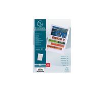 Exacompta Pochettes perforées Exactive 56634e – Polypropylène A4 – Paquet de 10