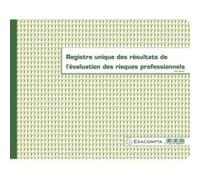 Exacompta 6617E Registre évaluation des risques professionnels 24x32cm 60 feuilles G