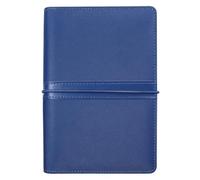 Exacompta 74142E - Organiseur Exatime 17 light Daphné - 14 x 19 cm - Semainier Septembre 2025 à décembre 2026-16 mois - Coloris bleu