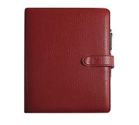 Exacompta Exatime 21 Baltic Organiseur 190 x 230 mm papier blanc couverture rouge matériel synthétique