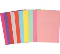 Exacompta 850000e Paquet 250 Sous-Chemises En Papier 60g /M Bengali 60 Assorties 5 Couleurs De Bases