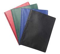 Exacompta 88429E - un Porte-vues Vega opaque en PVC 80 vues 23, 5x31 cm pour format 21x29, 7 cm, Couleur Aléatoire