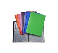 Exacompta 8850e - Lot de 10 dossiers de 50 pochettes PVC, A4, multicolore Multicolore G