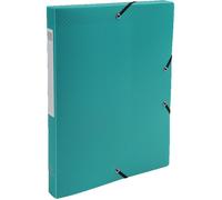 Exacompta 8x Boite de Classement Dos 25mm PP 7/10e OPAK A4 Vert foncé 59683E