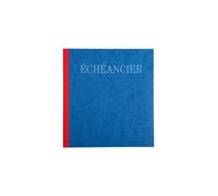 Exacompta Échéancier Réf. 960E – 210×190 mm, 80 p., 12 onglets, couverture FSC, coloris aléatoires