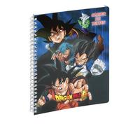 Exacompta 9904462E - Cahier de textes Dragon Ball S - 17 x 22 cm - Visuel bleu