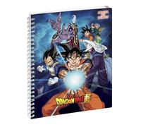 Exacompta 9904463E - 1 Cahier de textes Dragon Ball S Azur 17 x 22 cm - Visuel Azur
