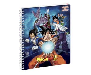 Exacompta 9904463E - 1 Cahier de textes Dragon Ball S Azur 17 x 22 cm - Visuel Azur